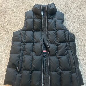 GAP Black Quilted Vest